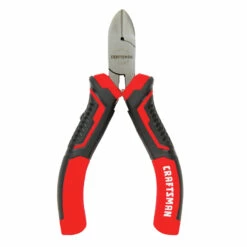 Craftsman 4-1/2 in. Drop Forged Steel Mini Diagonal Pliers Black/Red