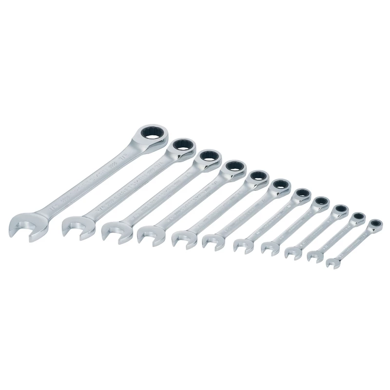 Craftsman SAE Ratcheting Combination Wrench Set 11 pc. 2 Craftsman SAE Ratcheting Combination Wrench Set 11 pc. - Image 2