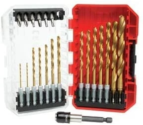 Craftsman Drill Bit Set/ Screwdriver Set 21-Piece Titanium (CMAM3211) 1 Craftsman Drill Bit Set/ Screwdriver Set 21-Piece Titanium (CMAM3211)