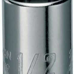 Craftsman Shallow Socket, SAE, 1/4-Inch Drive, 1/2-Inch, 6-Point (CMMT43499)