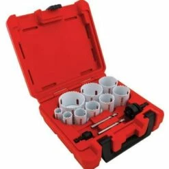 Craftsman Hole Saw Kit, Bi-Metal Set with Case, 13-Piece (CMAH1SET13)