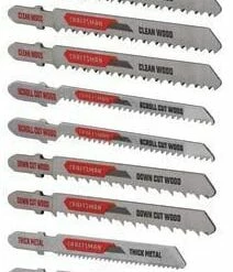 Craftsman Jigsaw Blades, T-Shank Set, 13-Piece (CMAJ1SET13)