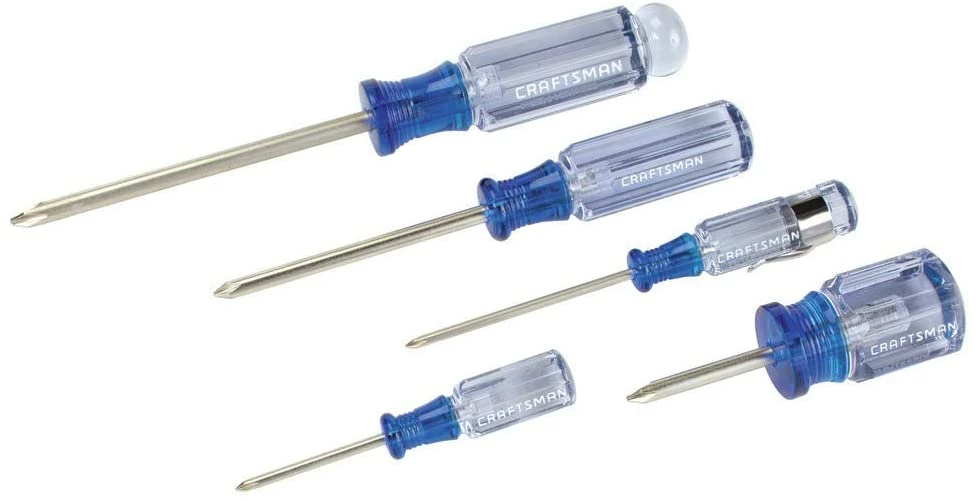 Craftsman Screwdriver Set, Phillips, 5-Piece (CMHT65011) 2 Craftsman Screwdriver Set, Phillips, 5-Piece (CMHT65011) - Image 2