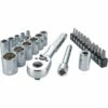 Craftsman Socket Set, Nano Sae, 1/4-Inch Drive, 24-Piece (Cmmt12009)