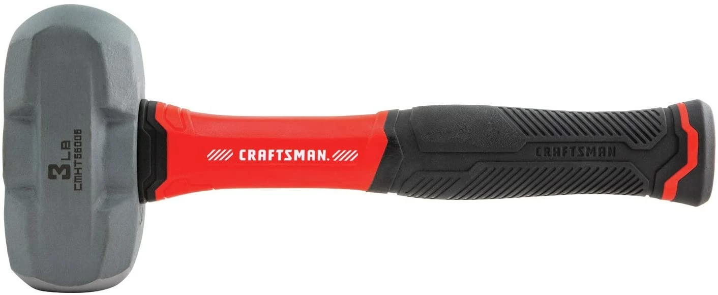 Craftsman Drilling Hammer, Fiberglass, 3 lb. (CMHT56006) 1 Craftsman Drilling Hammer, Fiberglass, 3 lb. (CMHT56006)