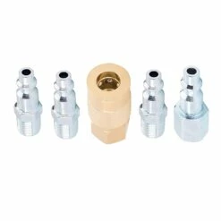 Craftsman Cmxztsg1001Nb 5-Piece 1/4-Inch Npt Industrial Coupler/Plug Kit, Brass And Steel -Cheap Craftsman Store 610vMPWsY L.US1500