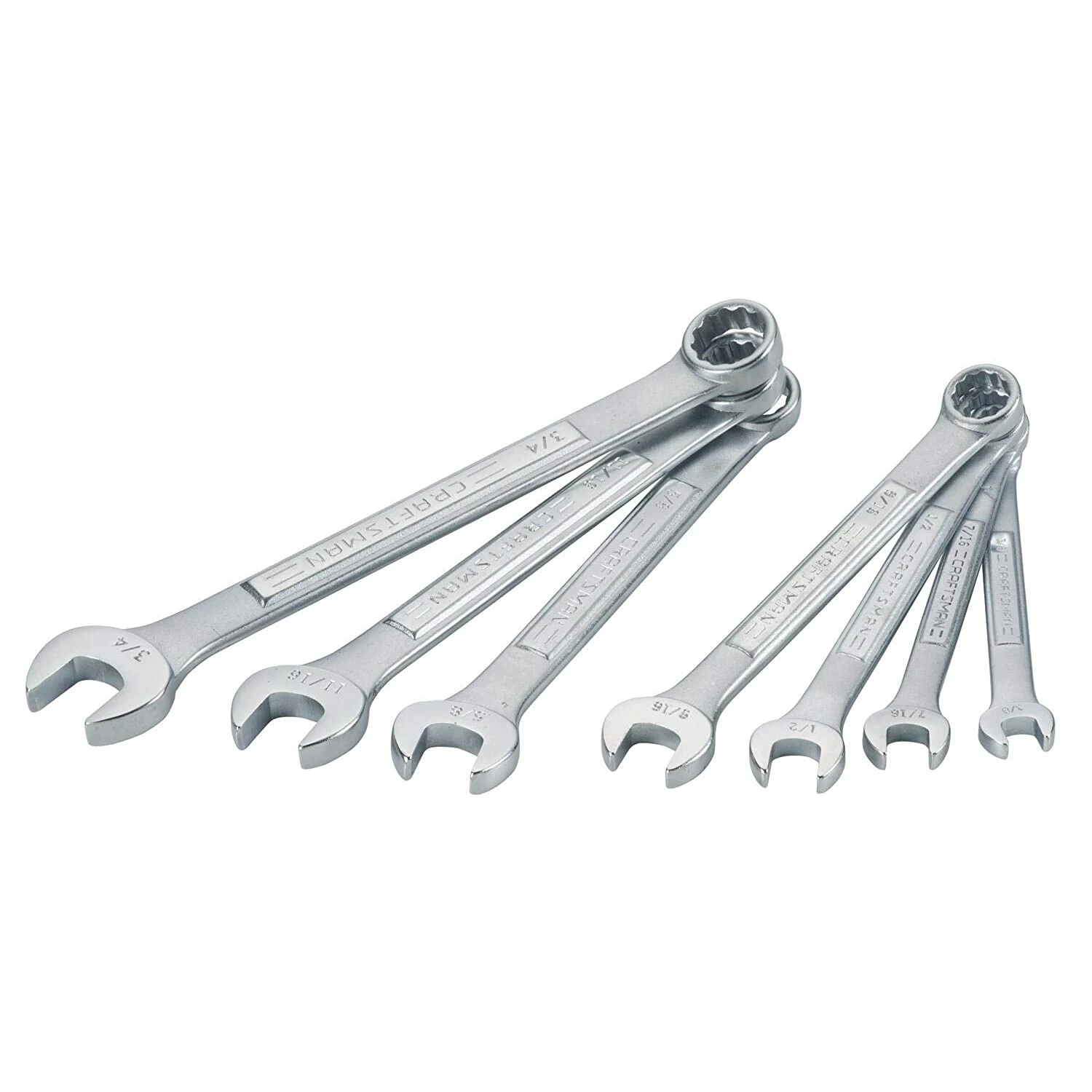 Craftsman Cmmt87016 7Pc Sae Raised Panel Wrench Set 2 Craftsman Cmmt87016 7Pc Sae Raised Panel Wrench Set - Image 2