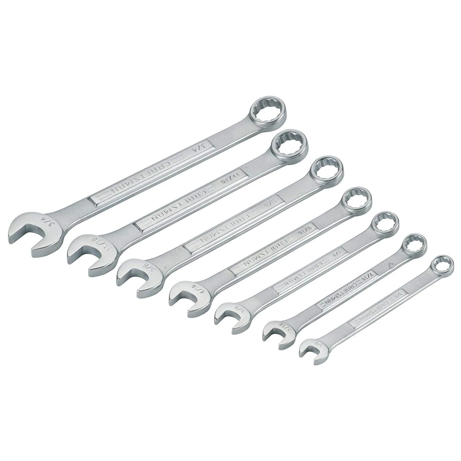 Craftsman Cmmt87016 7Pc Sae Raised Panel Wrench Set 3 Craftsman Cmmt87016 7Pc Sae Raised Panel Wrench Set - Image 3