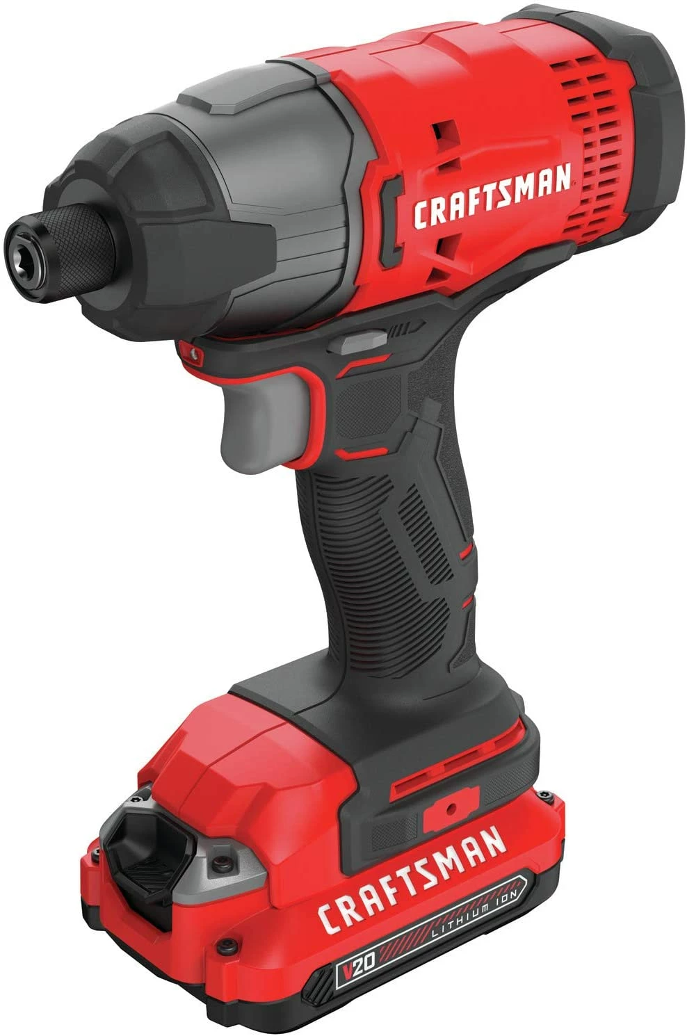Craftsman 20V MAX Impact Driver Kit, 1 Battery, 1/4-Inch (CMCF800C1) 2 Craftsman 20V MAX Impact Driver Kit, 1 Battery, 1/4-Inch (CMCF800C1) - Image 2