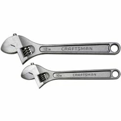 Craftsman 9-44012 Adjustable Wrench Set, 2-Piece