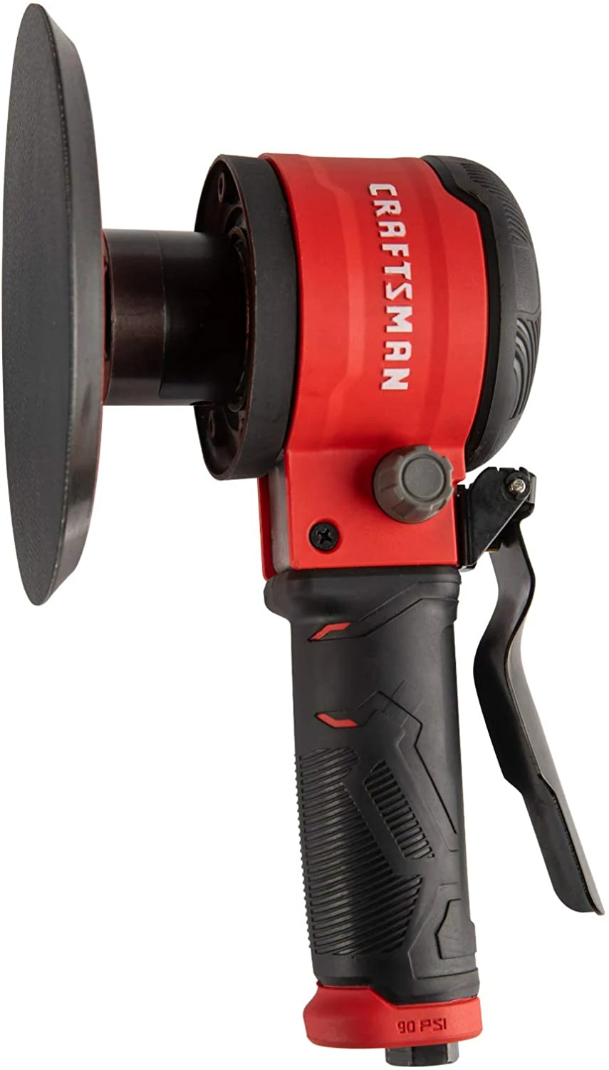 Craftsman CMXPTSG1014NB Dual Action Air Disc Sander, Red 2 Craftsman CMXPTSG1014NB Dual Action Air Disc Sander, Red - Image 2