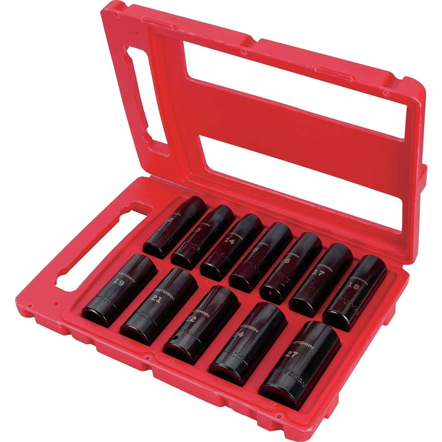 Craftsman Impact Socket Set, Metric, 1/2-Inch, 12-Piece (Cmmt15887) 3 Craftsman Impact Socket Set, Metric, 1/2-Inch, 12-Piece (Cmmt15887) - Image 3