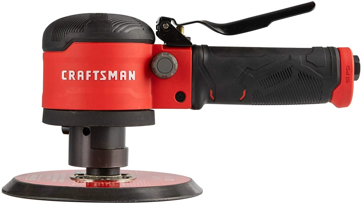 Craftsman CMXPTSG1014NB Dual Action Air Disc Sander, Red 3 Craftsman CMXPTSG1014NB Dual Action Air Disc Sander, Red - Image 3