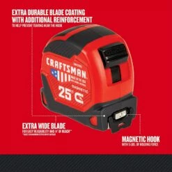 Craftsman Tape Measure, Proreach, 25-Foot (Cmht37665S) -Cheap Craftsman Store 61bLEtHiN5L.US1500