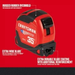 Craftsman Tape Measure, Proreach, 35-Foot (Cmht37575S) -Cheap Craftsman Store 61c0EamjN0L.US1500
