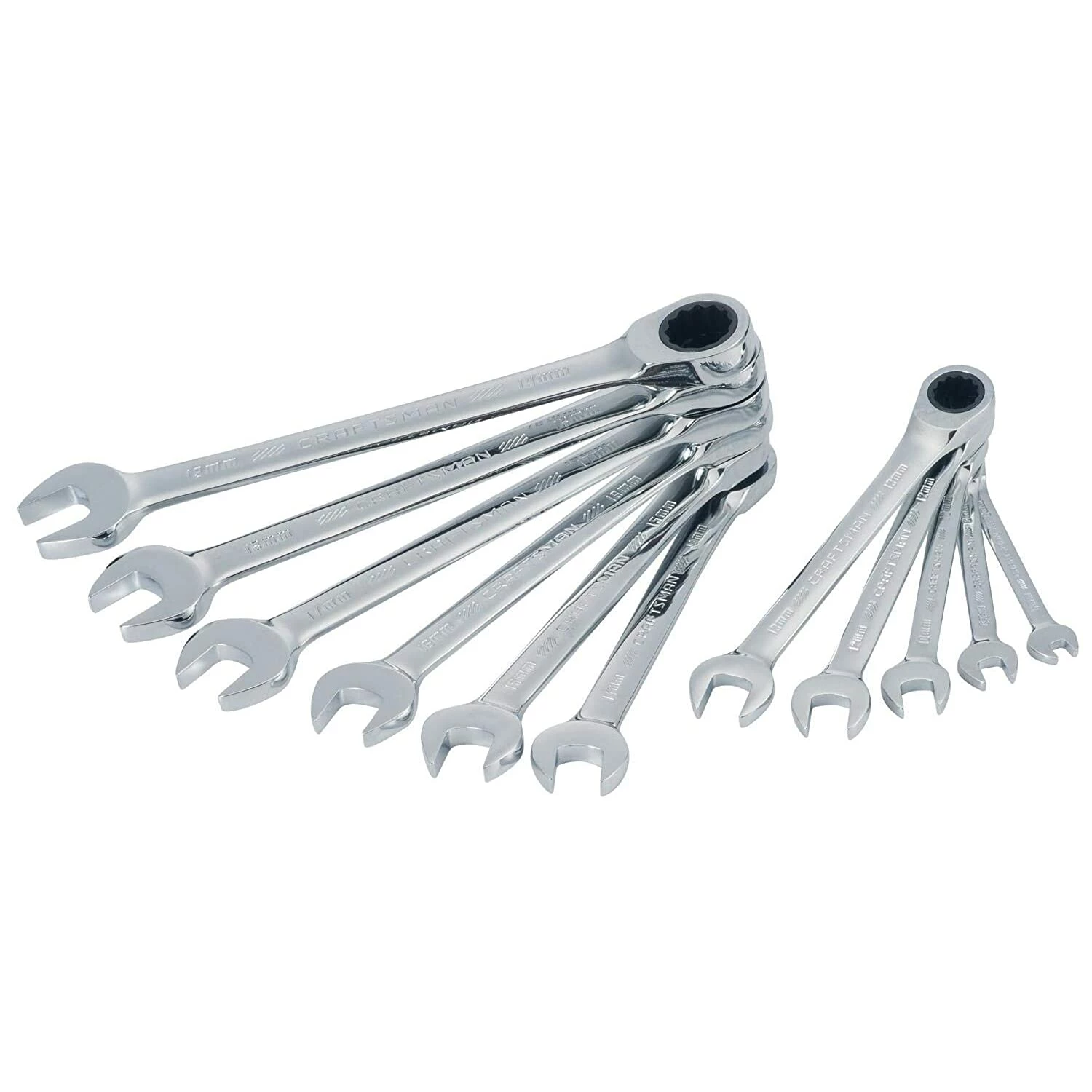 Craftsman Cmmt87021 11-Piece 12-Point Metric Ratchet Wrench Set 3 Craftsman Cmmt87021 11-Piece 12-Point Metric Ratchet Wrench Set - Image 3
