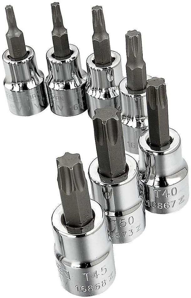 Craftsman 7 Piece Evolv Torx Bit Socket Set, 9-01005 1 Craftsman 7 Piece Evolv Torx Bit Socket Set, 9-01005