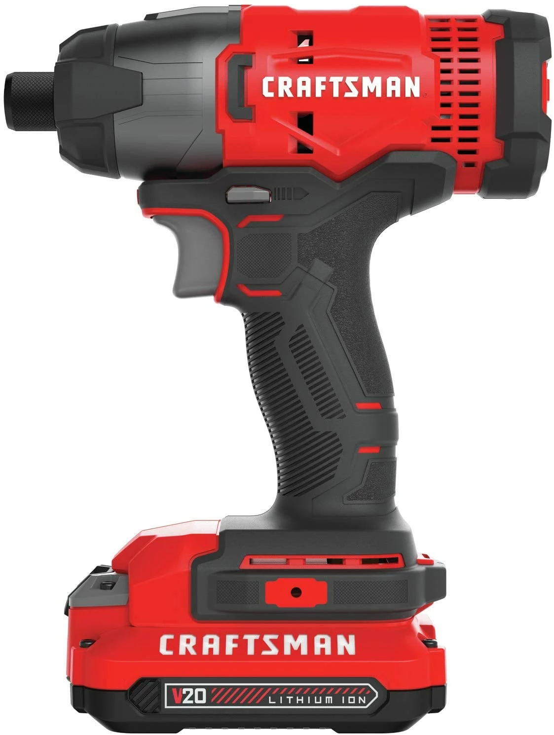 Craftsman 20V MAX Impact Driver Kit, 1 Battery, 1/4-Inch (CMCF800C1) 3 Craftsman 20V MAX Impact Driver Kit, 1 Battery, 1/4-Inch (CMCF800C1) - Image 3