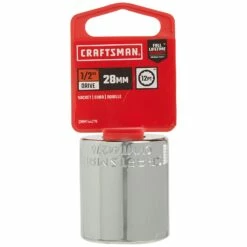 Craftsman Shallow Socket, Mm, 1/2-Inch Drive, 28Mm, 12-Point (Cmmt44276) -Cheap Craftsman Store 713wCoduNJS.US1500