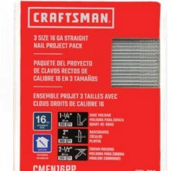 Craftsman Finish Nails, 16GA Straight Project Pack (CMFN16PP)