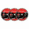 Craftsman 7-1/4-Inch Circular Saw Blade, 24-Tooth Carbide, 3-Pack (Cmas3725243)