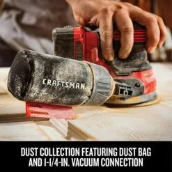 Craftsman V20 Random Orbit Sander, Tool Only (Cmcw220B) -Cheap Craftsman Store 71ZsXvf3TSS.US1500