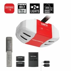 Craftsman 1/2 Hp Smart Myq Smartphone Controlled-Belt Drive, Wireless Keypad Included, Model Cmxeocg572, Red Garage Door Opener -Cheap Craftsman Store 71mFdtl9VCL.US1500
