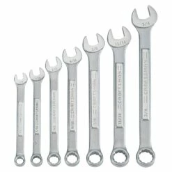 Craftsman Cmmt87016 7Pc Sae Raised Panel Wrench Set