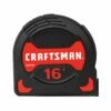 Craftsman Tape Measure, Easy Grip, 16-Foot (Cmht37456S)