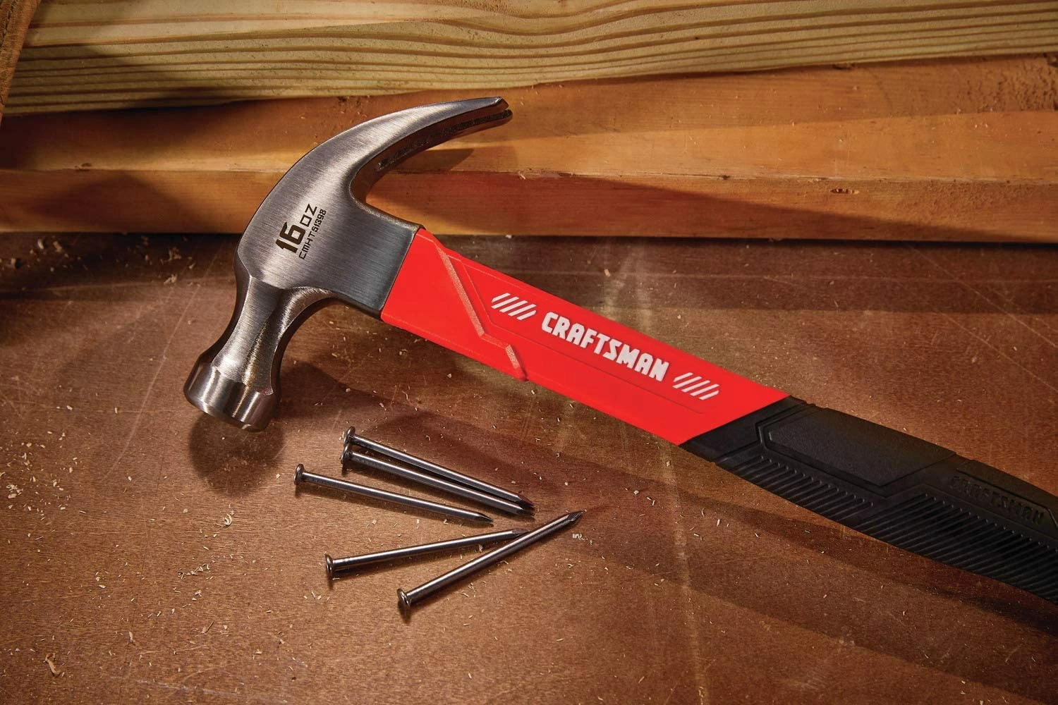 Craftsman Hammer, Fiberglass, 16 oz. (CMHT51398) 3 Craftsman Hammer, Fiberglass, 16 oz. (CMHT51398) - Image 3