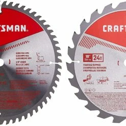 Craftsman 10-Inch Miter Saw Blade, Combo Pack (CMAS210CMB)