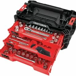 Craftsman Mechanics Tools Kit with 3 Drawer Box, 216-Piece (CMMT99206) -Cheap Craftsman Store 91H M v7z4L. AC SL1500