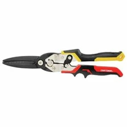 craftsman aviation snips, straight, long cut (cmht73561)
