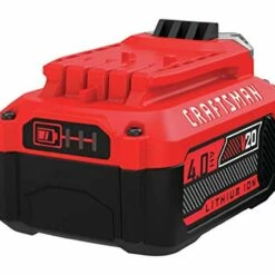 craftsman cmcb204 20v max 4 ah professional grade high capacity lithium-ion battery slide pack (non-retail packaging) -Cheap Craftsman Store RNAB07VJJTFDW L3