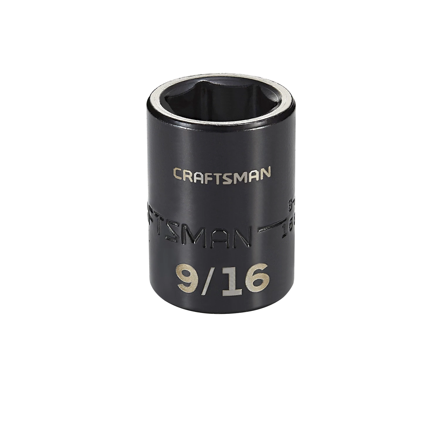 Craftsman 9/16 in. Easy Read Impact Socket 6 pt. STD 3/8 in. drive 1 Craftsman 9/16 in. Easy Read Impact Socket 6 pt. STD 3/8 in. drive