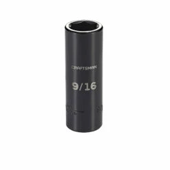 Craftsman 9/16in. Easy-To-Read Impact Socket, 6 pt. Deep, 3/8 in. drive