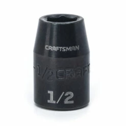 Craftsman 1/2 in., 6 pt. 1/2 in. Drive, Easy-To-Read Impact Socket