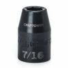 Craftsman 7/16 in., 6 pt. 1/2 in. Drive, Easy-To-Read Impact Socket