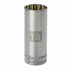 Craftsman 18mm 3/8" Drive Easy-To-Read Deep Socket