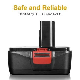 Craftsman 19.2V 3.0Ah Replacement Battery for Craftsman DieHard C3 315.115410 315.11485 130235021 - 2Pack 2 Craftsman 19.2V 3.0Ah Replacement Battery for Craftsman DieHard C3 315.115410 315.11485 130235021 - 2Pack - Image 2