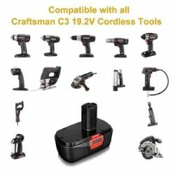 Craftsman 19.2V 3.0Ah Replacement Battery for Craftsman DieHard C3 315.115410 315.11485 130235021 - 2Pack 11 Craftsman 19.2V 3.0Ah Replacement Battery for Craftsman DieHard C3 315.115410 315.11485 130235021 - 2Pack -Cheap Craftsman Store prod 13202697608