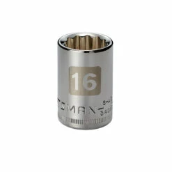 Craftsman 16mm x 1/2" Drive 12 pt. Easy-to-Read Socket