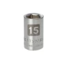 Craftsman 15mm 1/2" Drive Easy-To-Read STD Socket