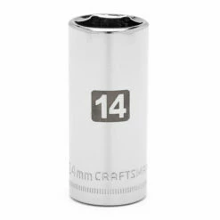 Craftsman 14mm 1/4" Drive 6 pt. Easy-to-Read Deep Socket