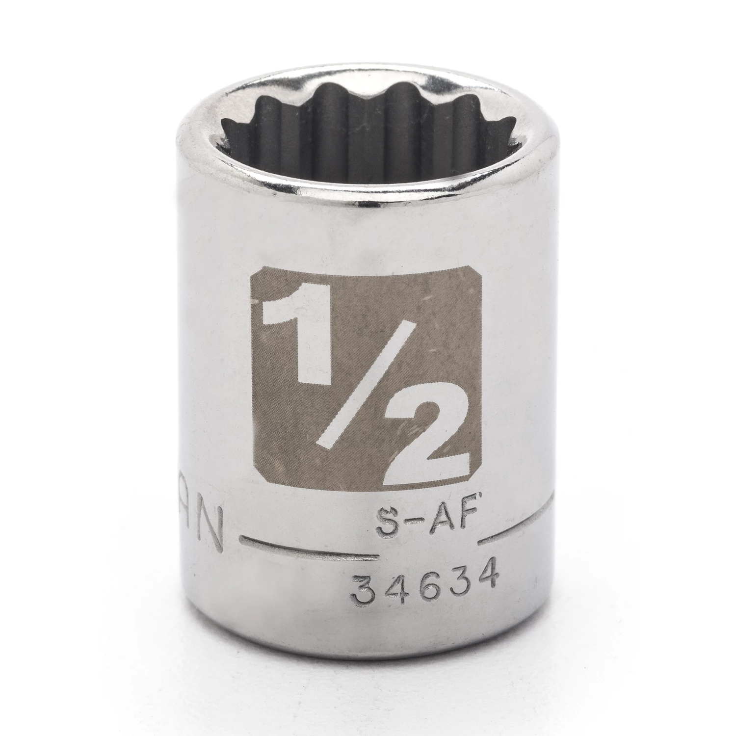 Craftsman 1/2" 3/8" Drive Easy-To-Read STD Socket 1 Craftsman 1/2" 3/8" Drive Easy-To-Read STD Socket