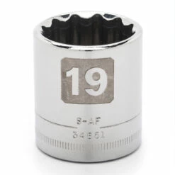 Craftsman 19mm 12 pt. 3/8 in. drive Easy-To-Read Socket