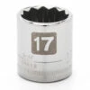 Craftsman 17mm 12 pt. 3/8 in. drive Easy-To-Read Socket