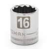 Craftsman 16mm 3/8" Drive Easy-To-Read STD Socket