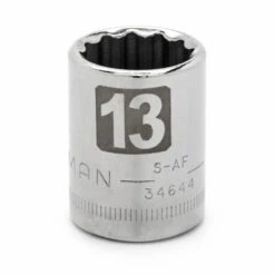 Craftsman 13mm x 3/8" Drive 12 pt. Easy-to-Read Socket
