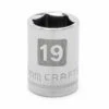 Craftsman 19mm 6 pt. 1/2" Drive Easy-To-Read Socket